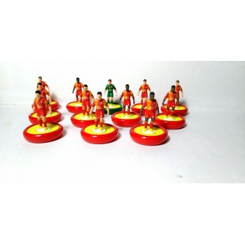 Subbuteo Andrew Table Soccer Galatasaray 2013-14 Champions League kit on RSB Professional Bases
